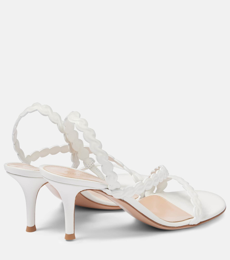 Gianvito Rossi 70 leather sandals outlook