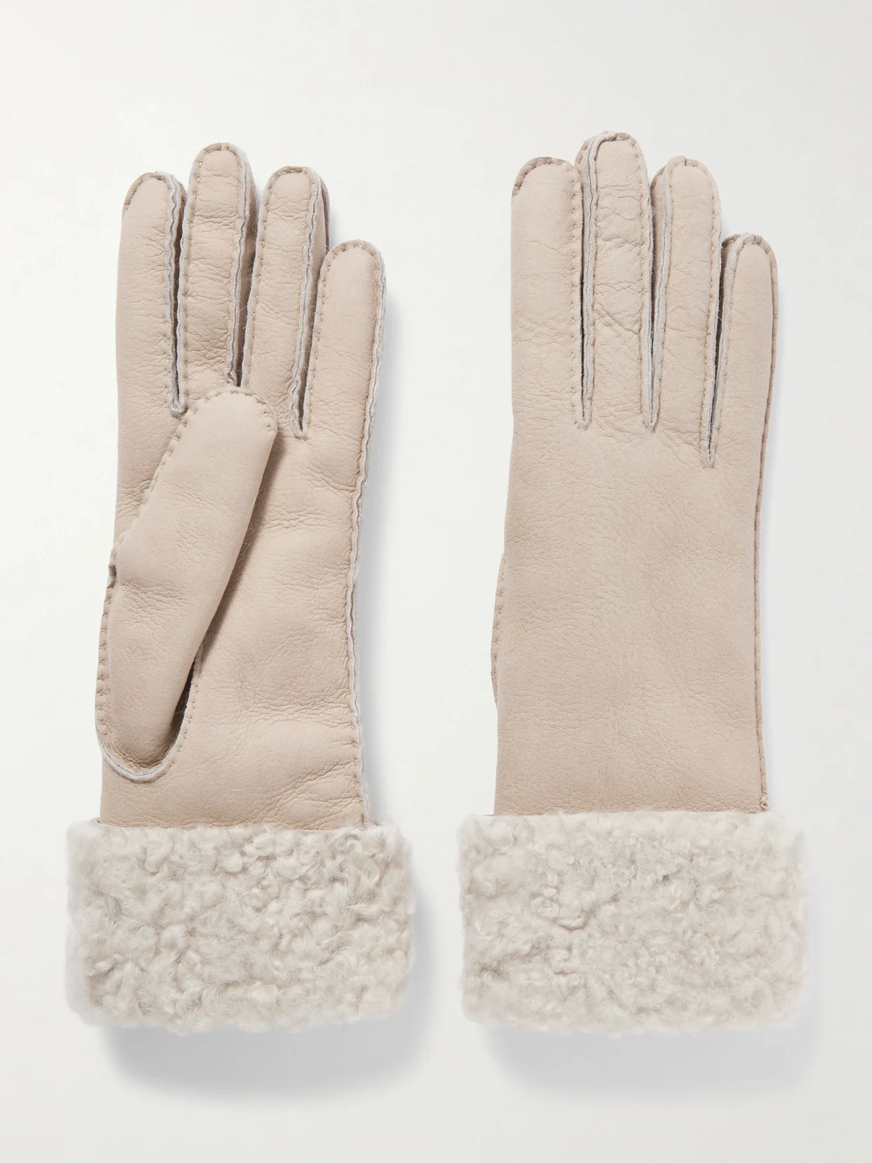 Shearling Gloves - 1