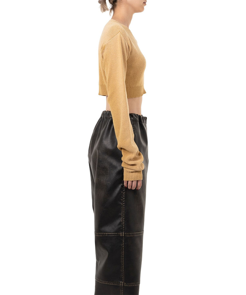 Sun Faded Like Cropped Knit Sweater 19