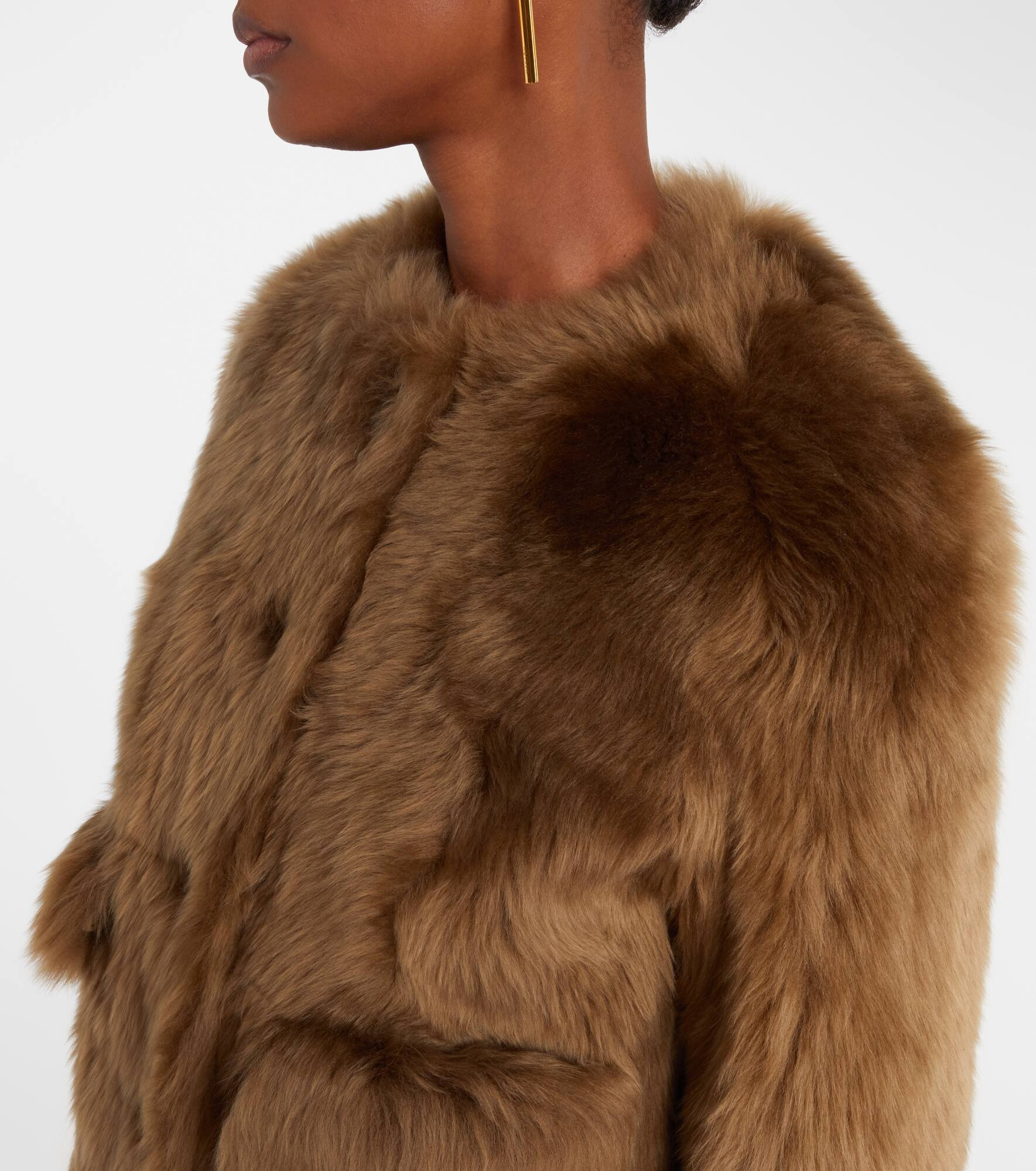 Maury faux-fur leather jacket - 4
