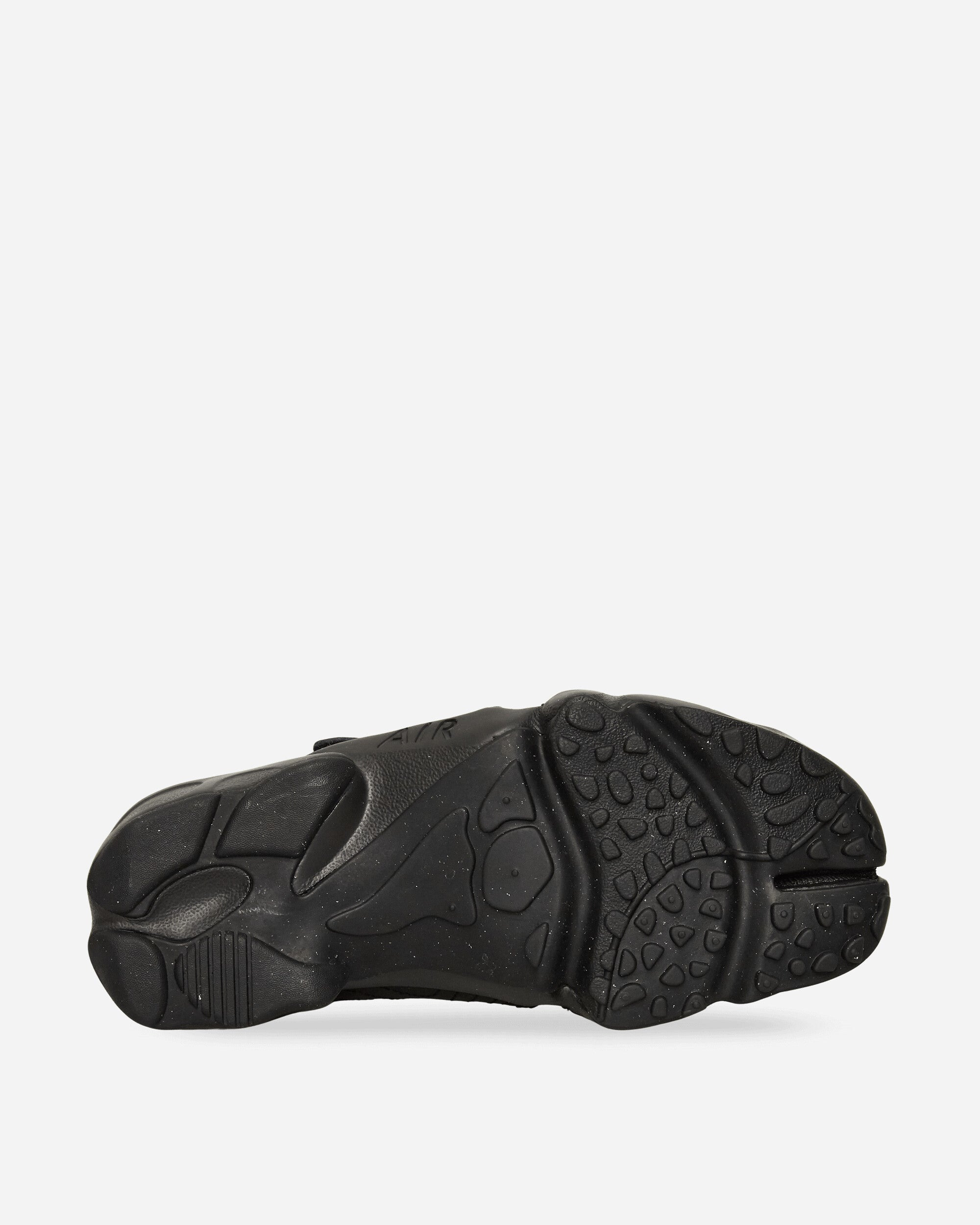 Women's Air Rift Leather Sandals Black - 5