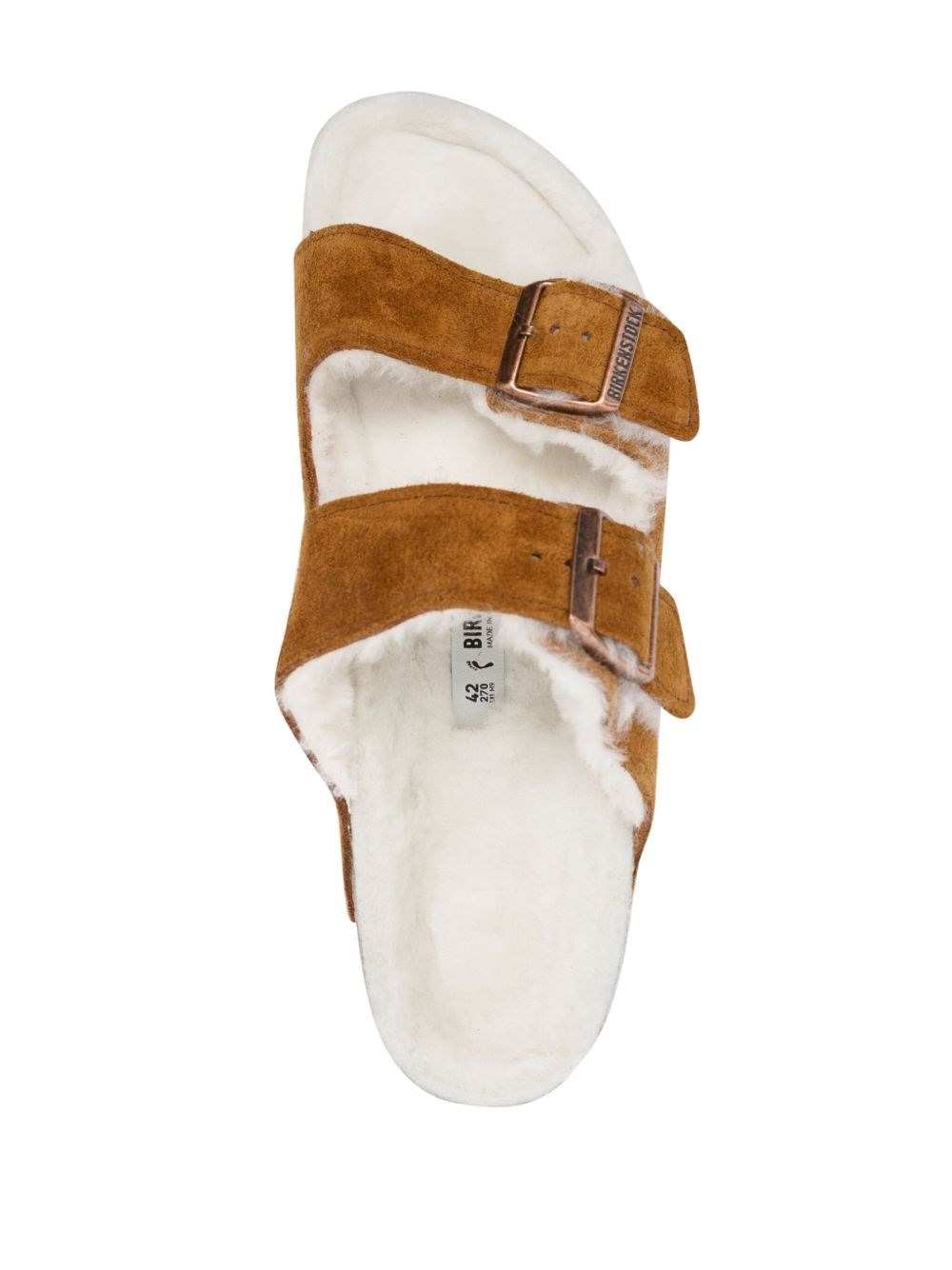 Arizona Shearling suede sandals - 2