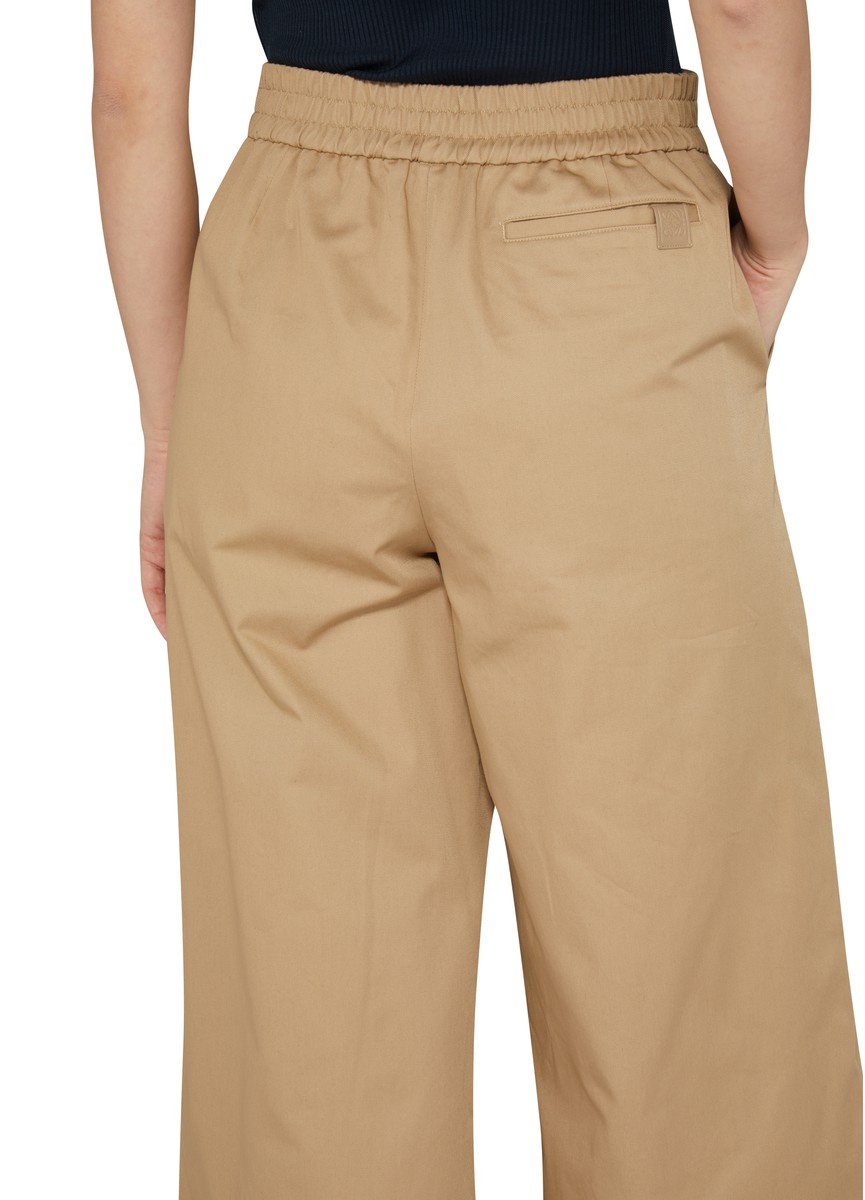 Wrapped cropped trousers - 5