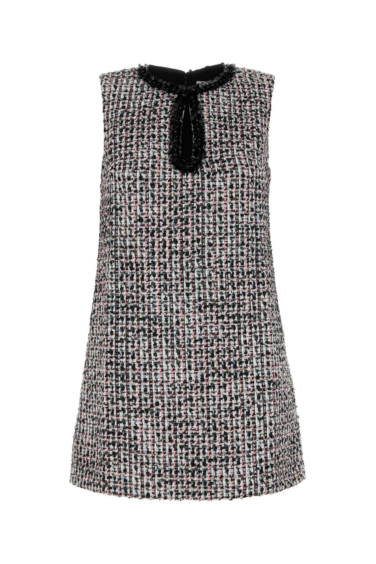Self Portrait Women Multicolor Tweed Mini Dress - 1