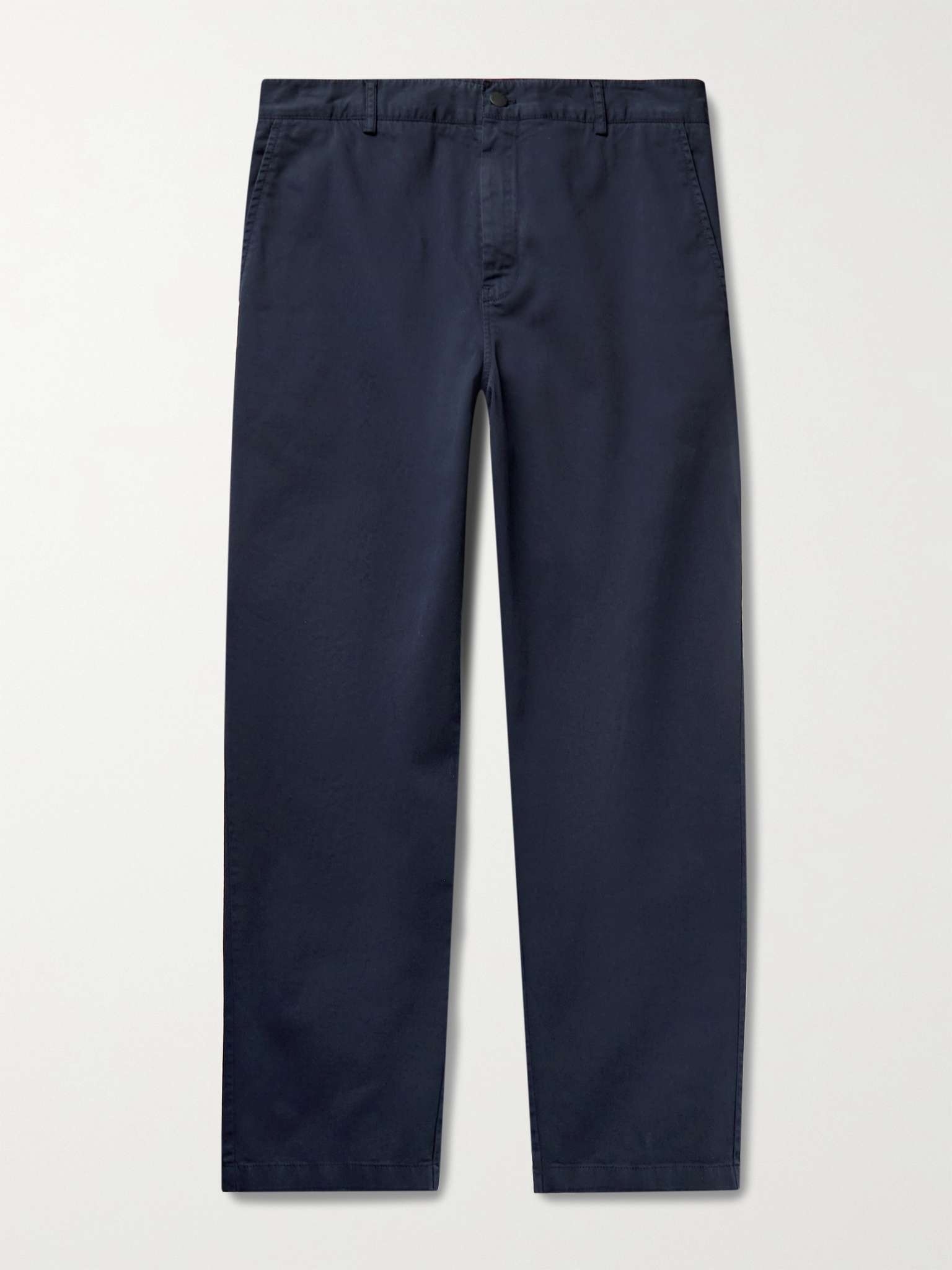 5 Moncler Craig Green Garment-Dyed Stretch-Cotton Twill Chinos - 1