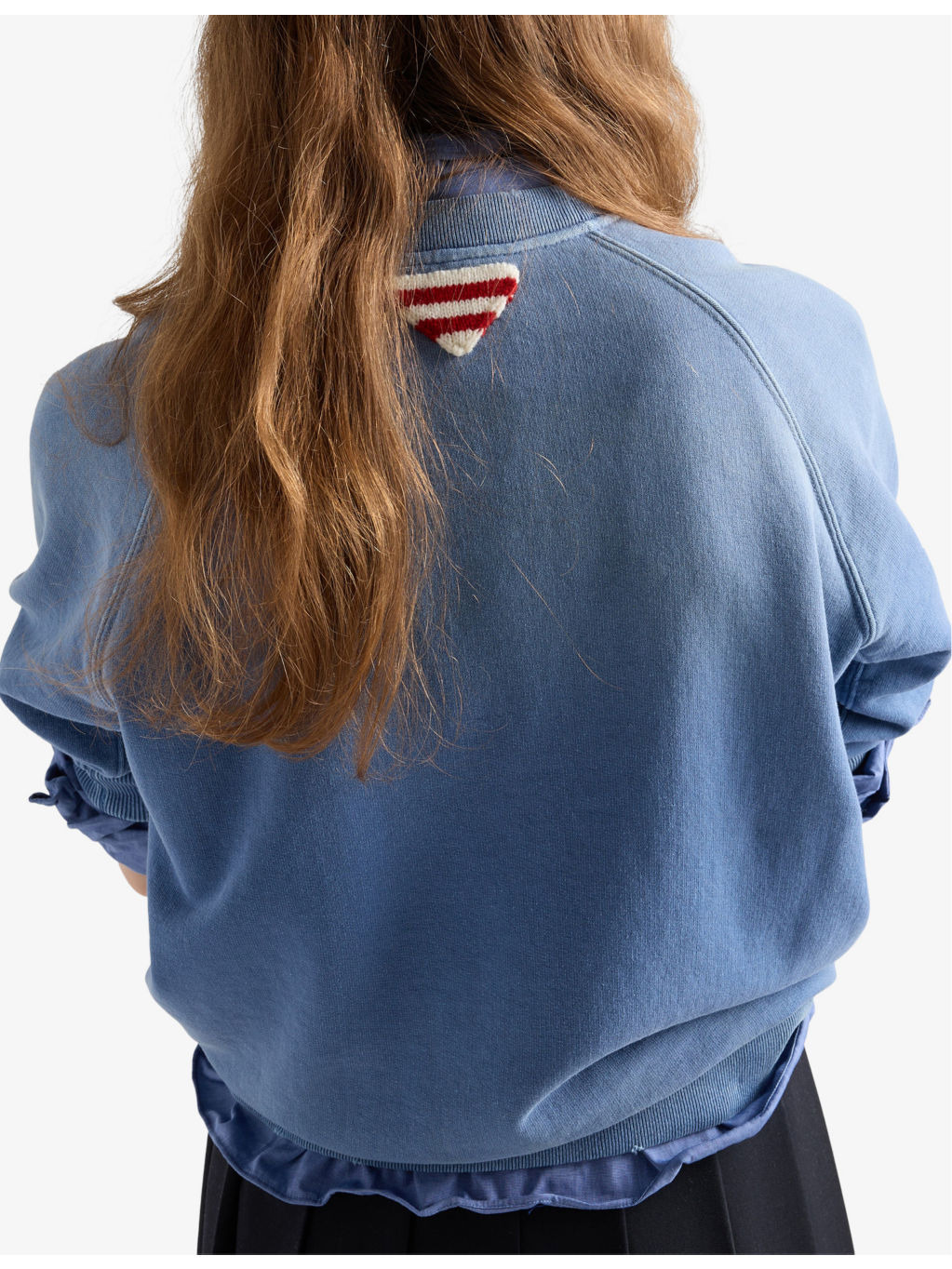 Brand-Print Round-Neck Cotton-Jersey Sweatshirt - 5