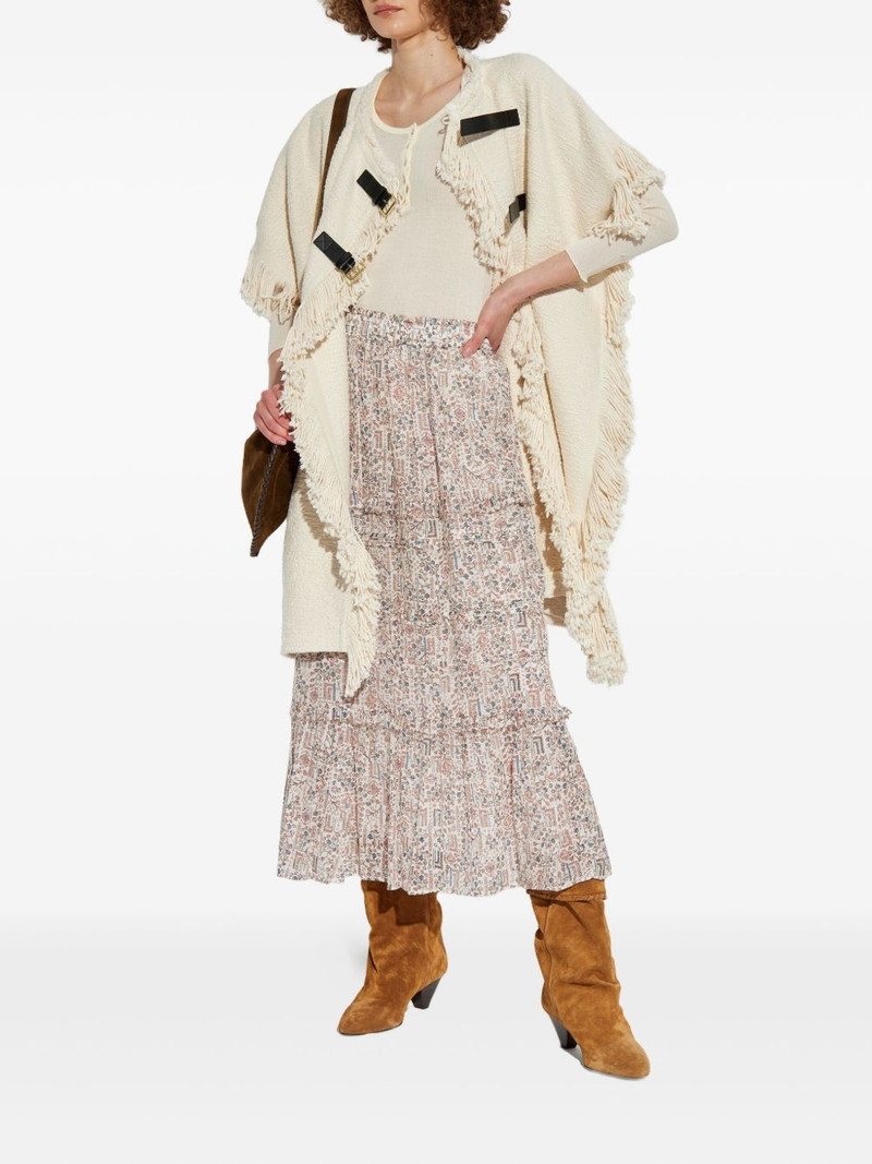 Isabel Marant Greya fringed coat outlook