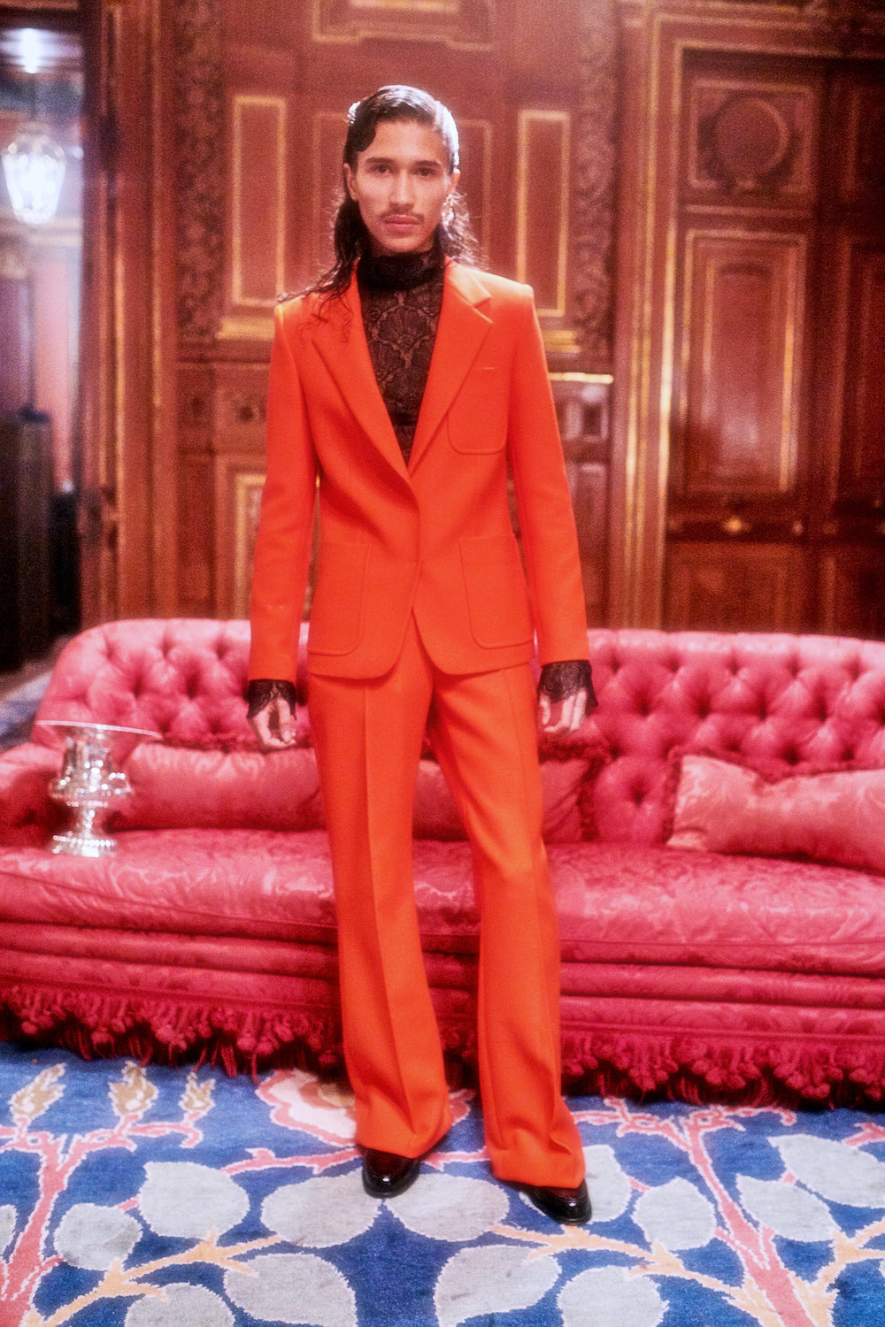 Persimmon Flare Trouser| Casablanca Paris - 1