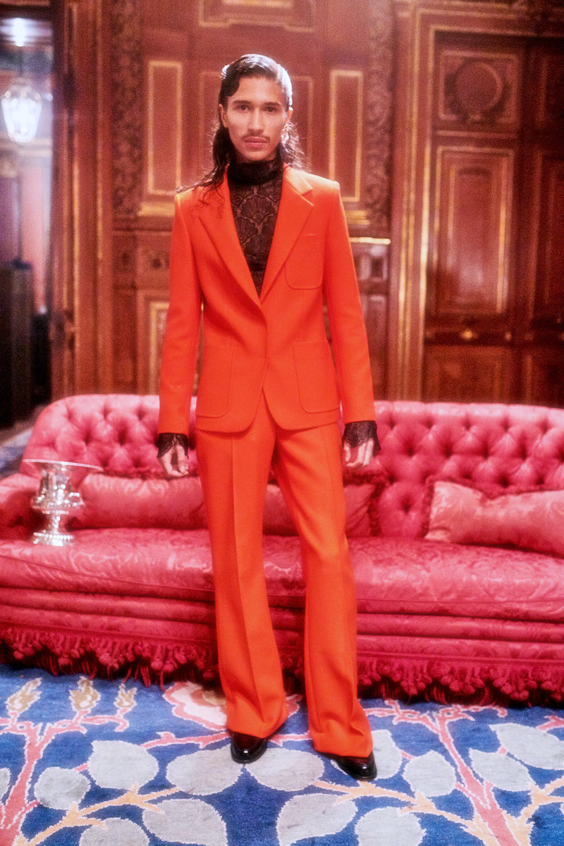 Persimmon Flare Trouser| Casablanca Paris 1