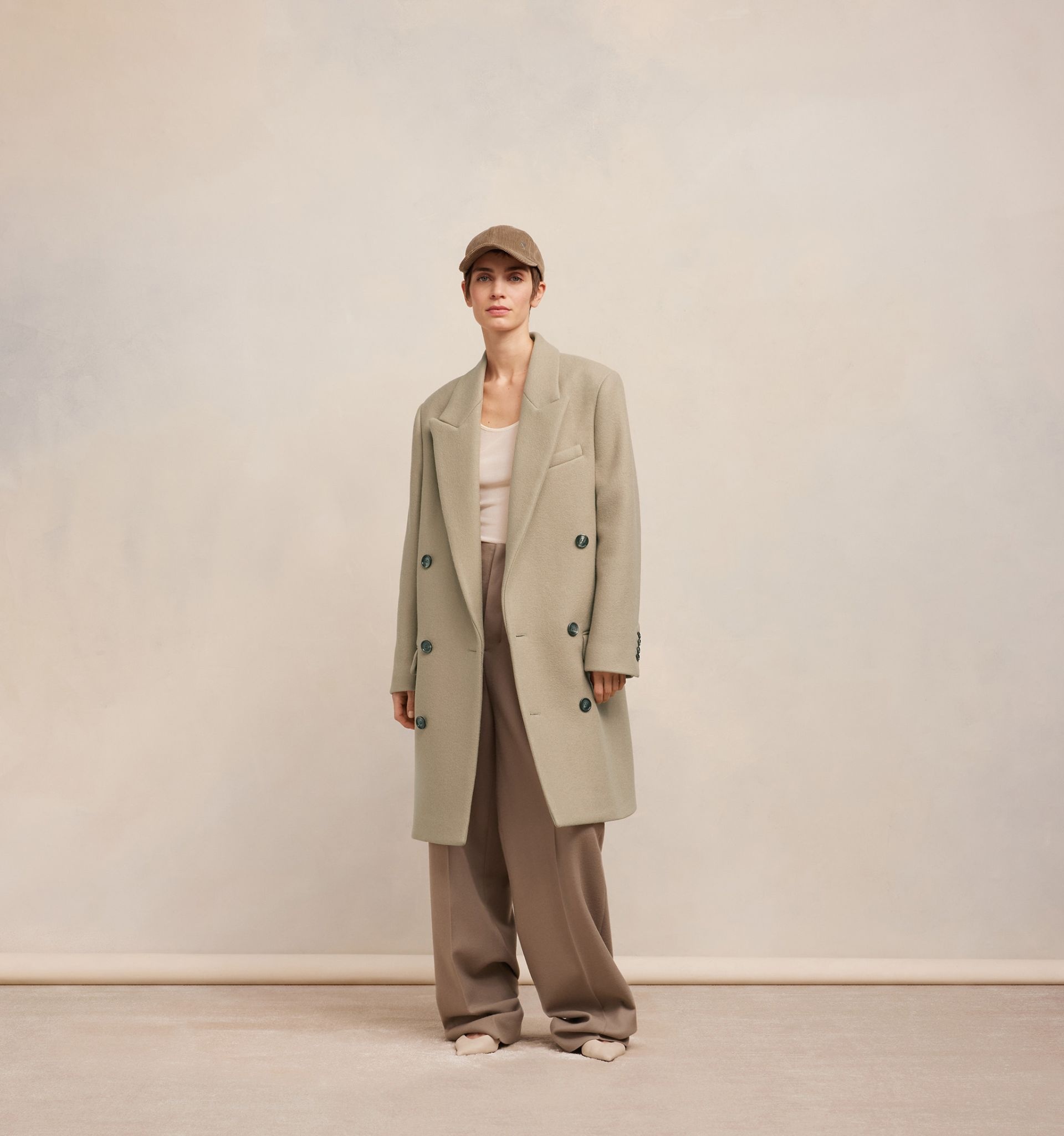 Double Breasted Coat - 3