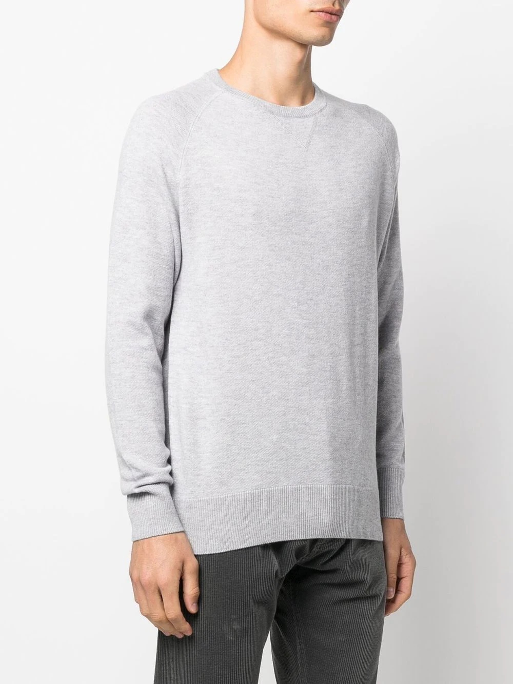 crew-neck long-sleeve jumper - 3