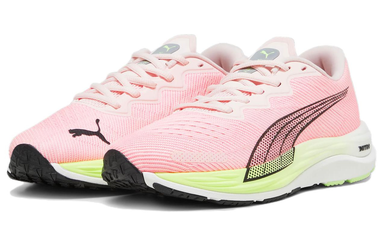 (WMNS) PUMA Velocity Nitro 2 Running Shoes 'Pink White' 376262-20 - 3