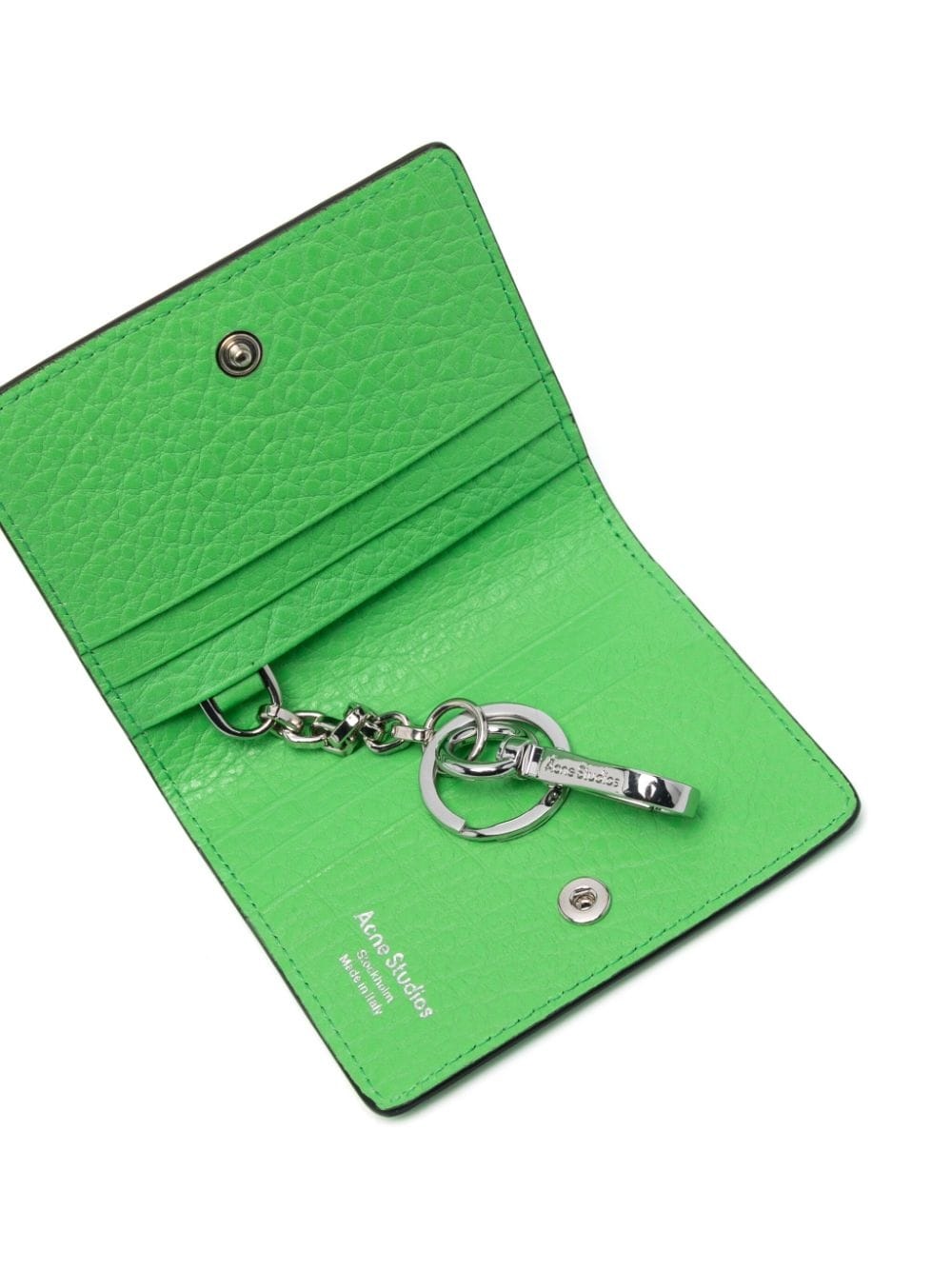 folded leather wallet - 3