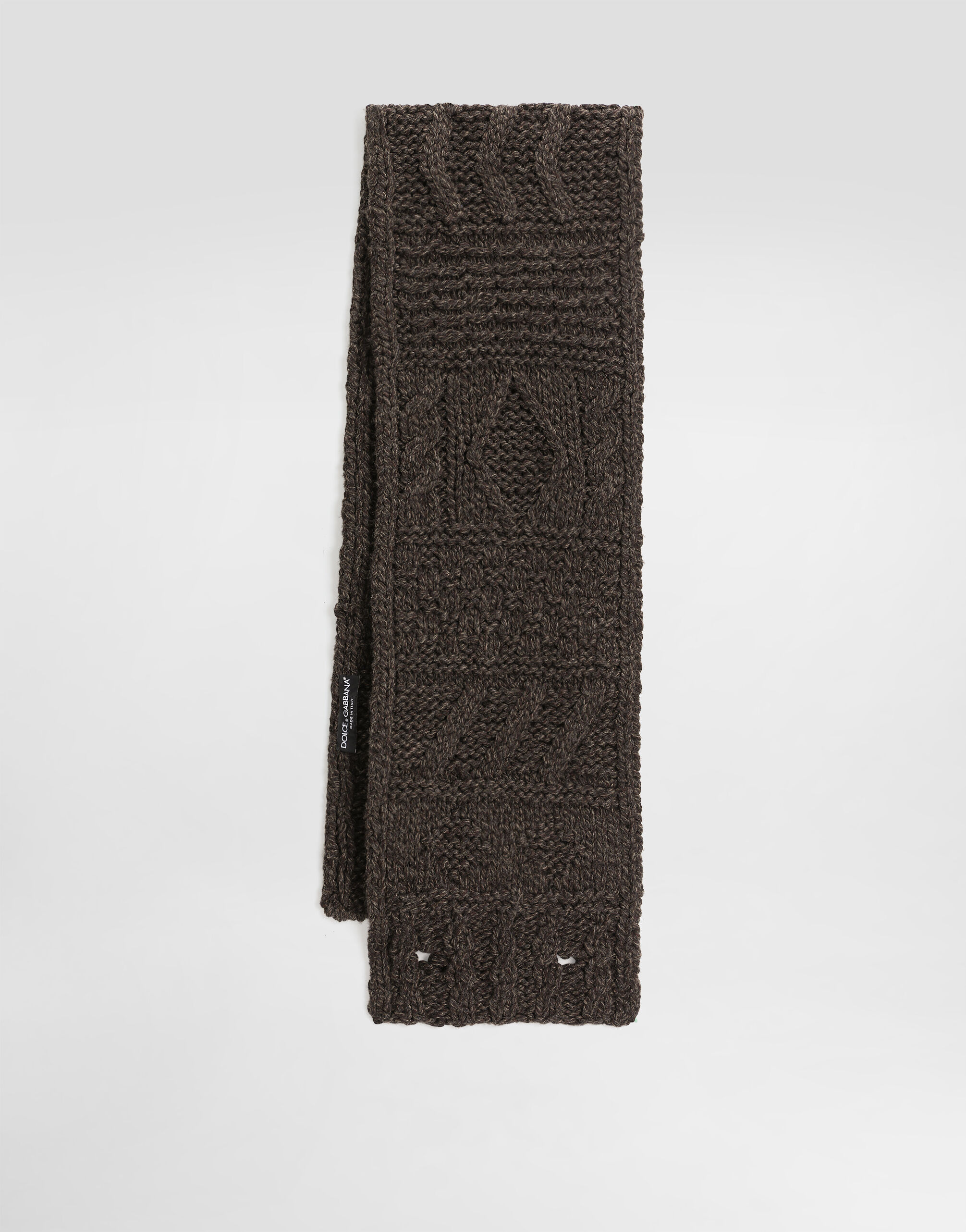 Wool knitted scarf - 2