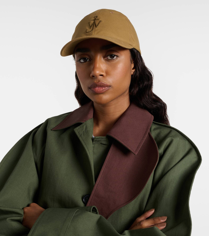 JW Anderson Embroidered cotton baseball cap outlook