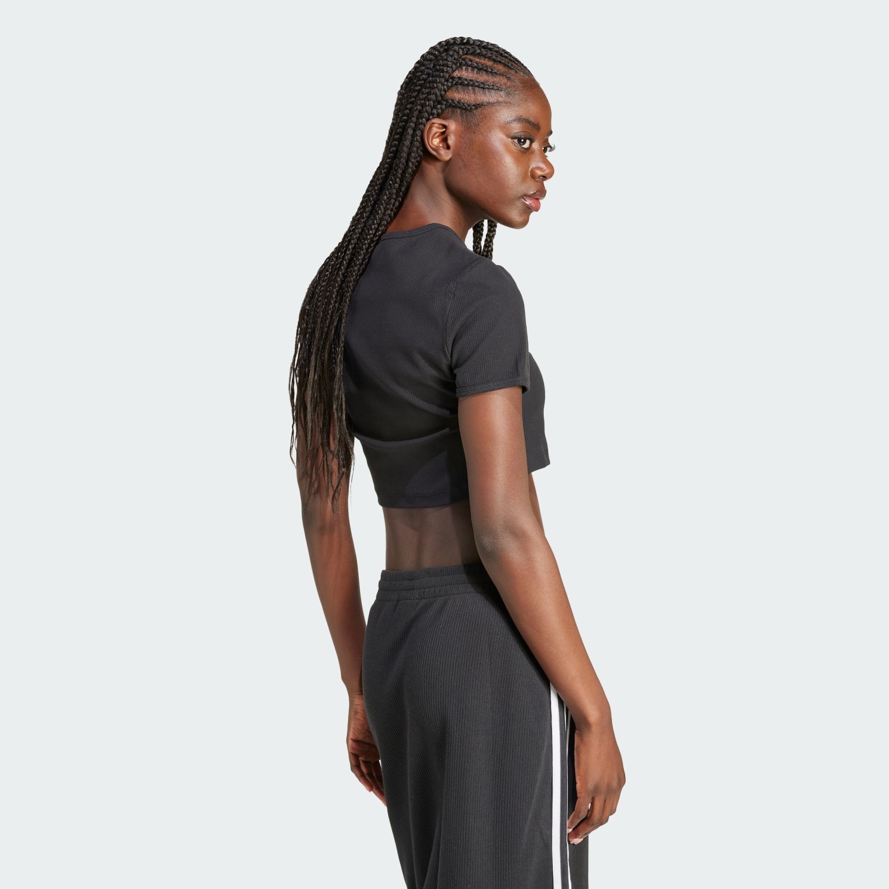Essentials Ribbed Tee - 3