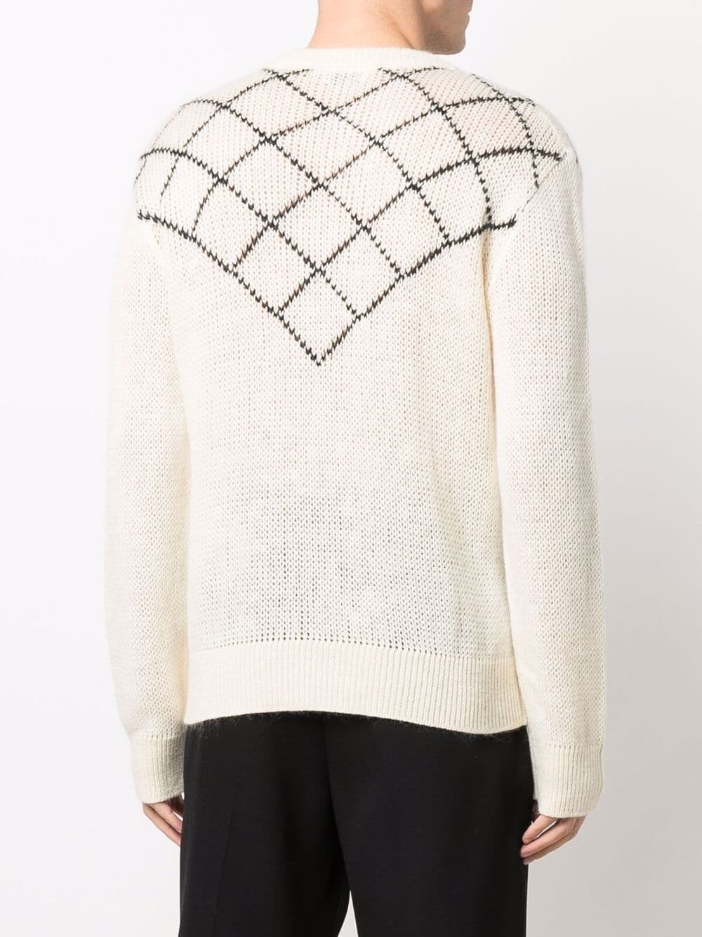 intarsia-pattern jumper - 6