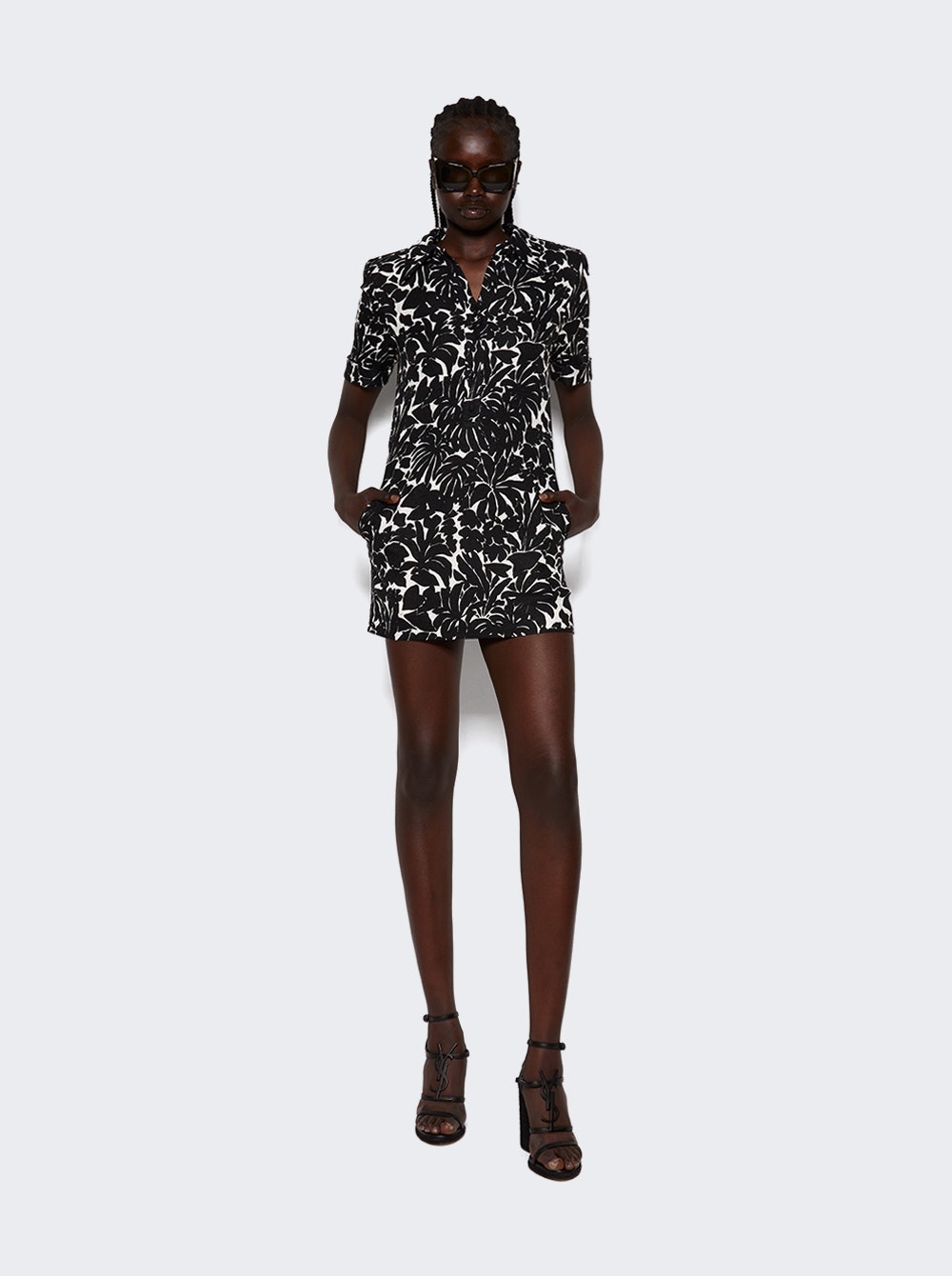 Shirt Dress Black - 2