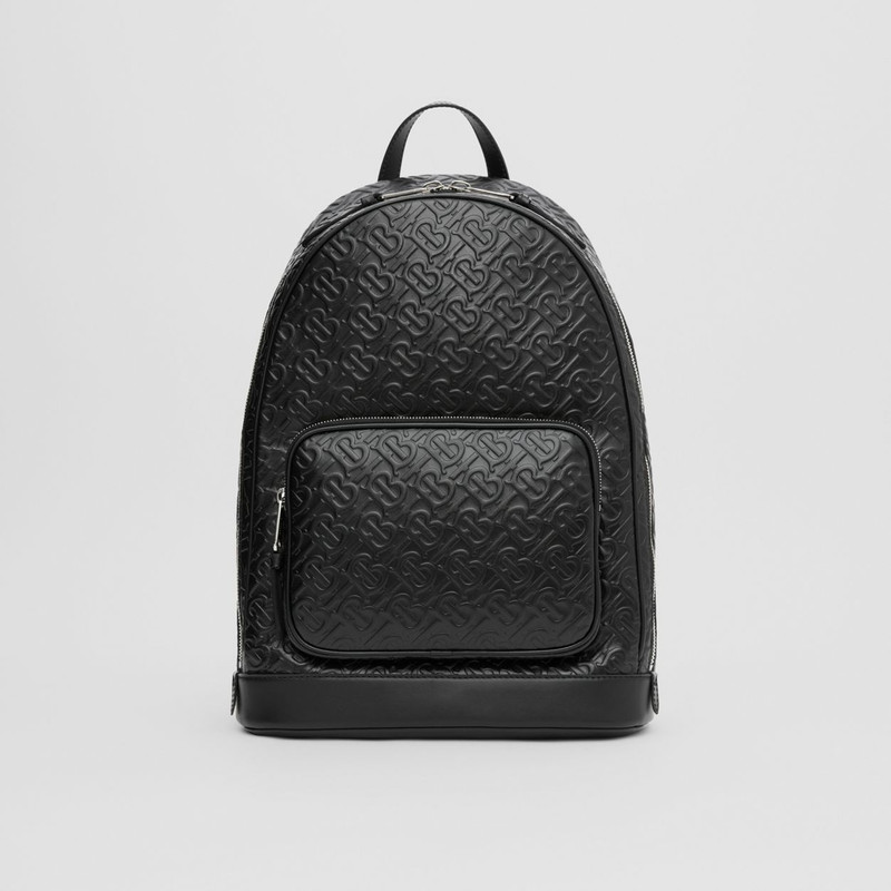 Monogram Leather Backpack 1
