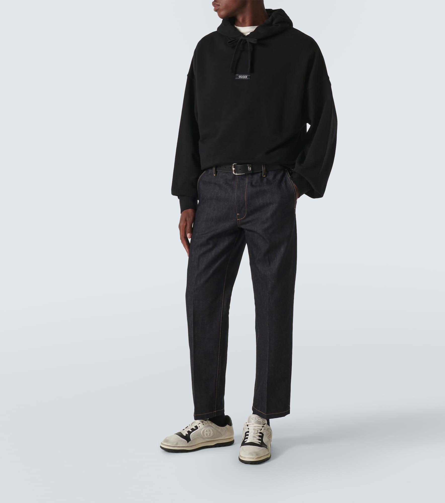 Cotton jersey hoodie - 2