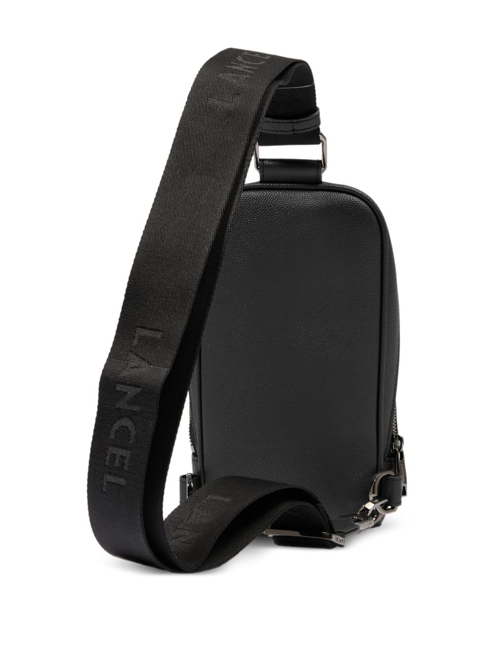 leather zip-fastening backpack bag - 2