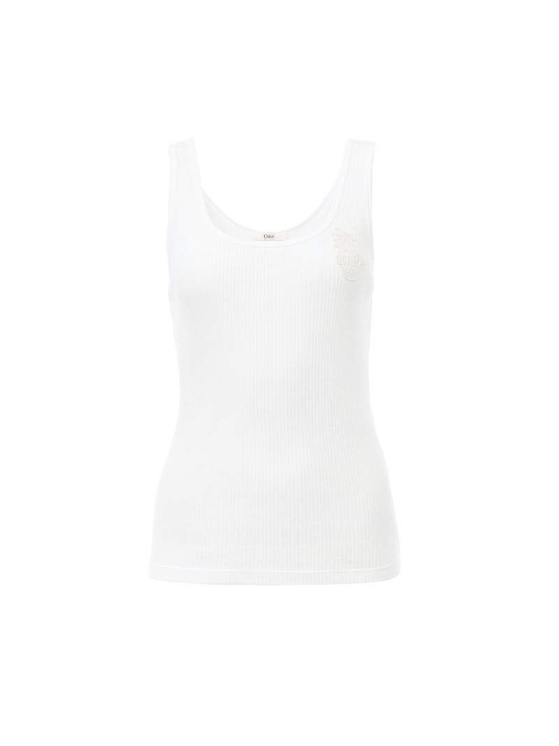 TANK TOP IN COTTON JERSEY 1