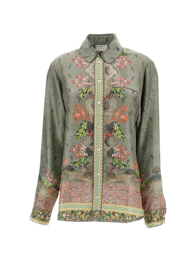 floral-print shirt 1