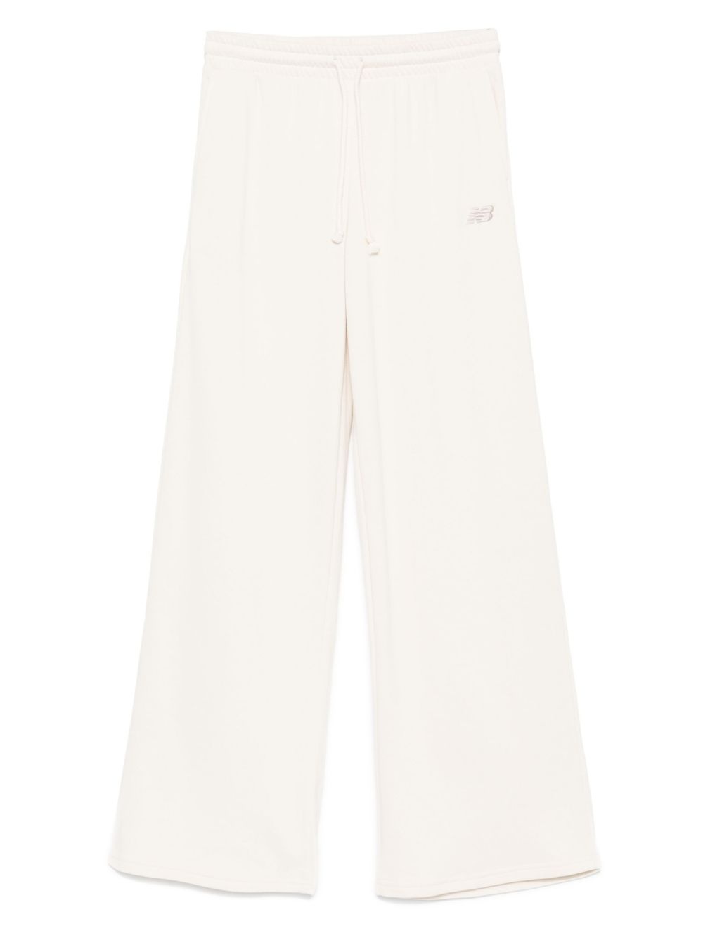 logo-embroidered trousers - 1
