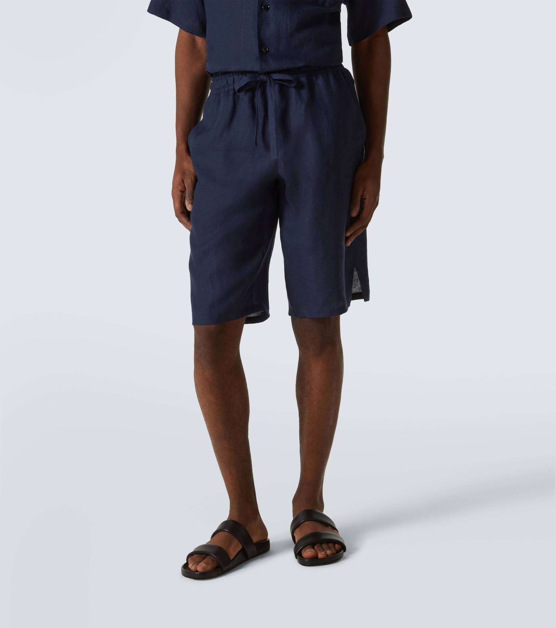 Linen Bermuda shorts - 3