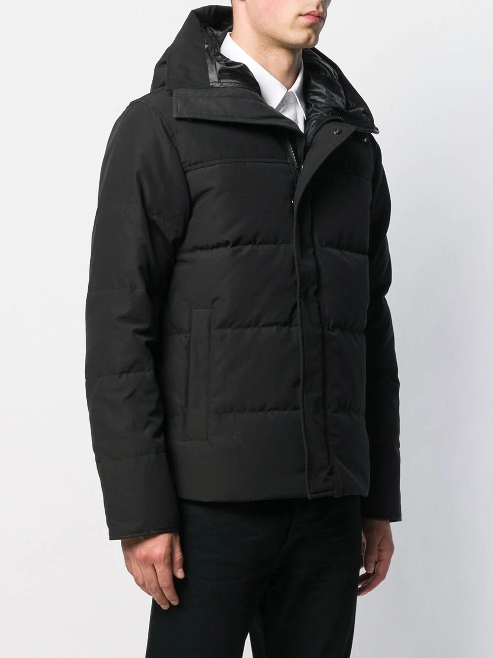 hooded puffer coat - 3