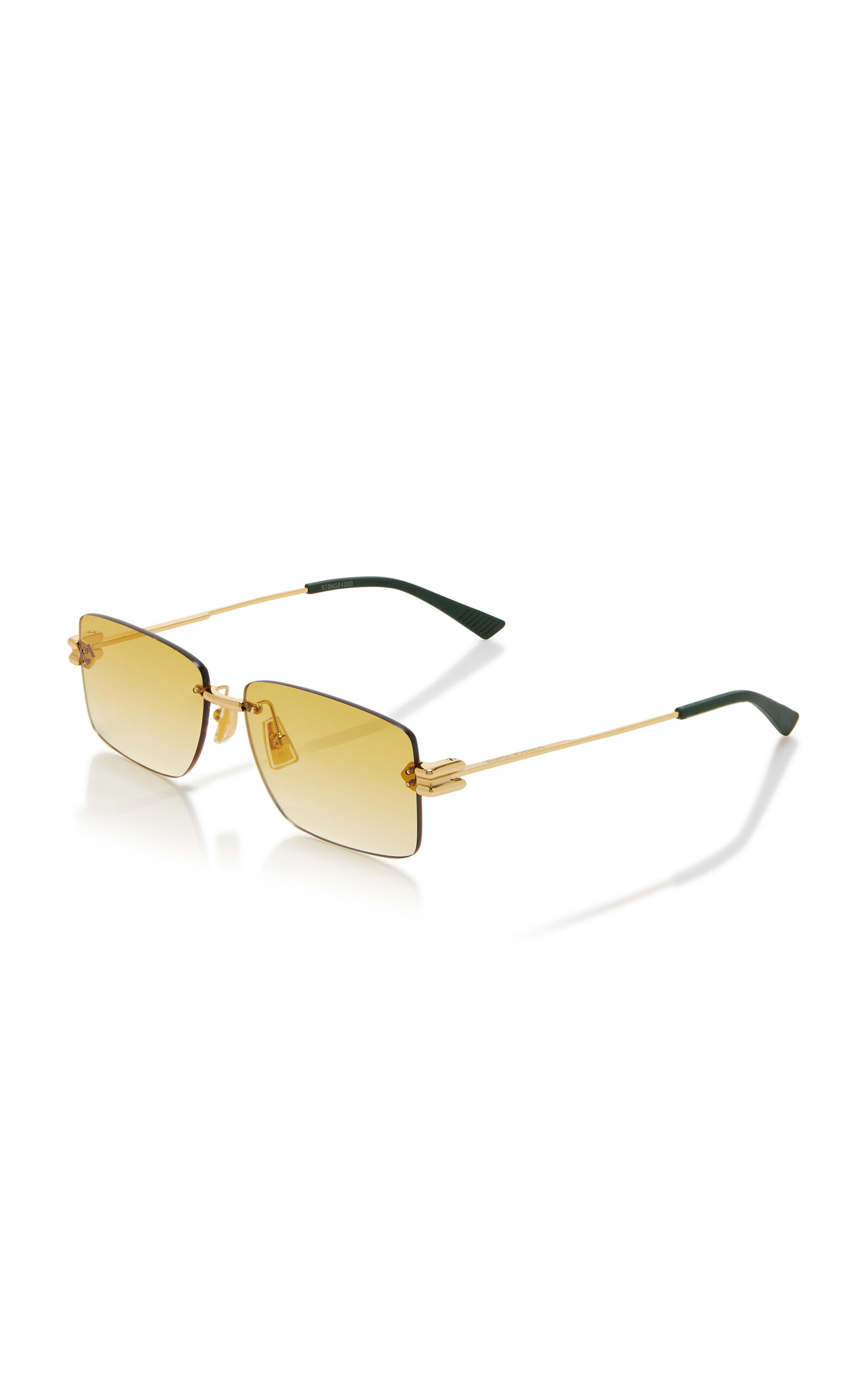 Lock Metal Sunglasses yellow - 3