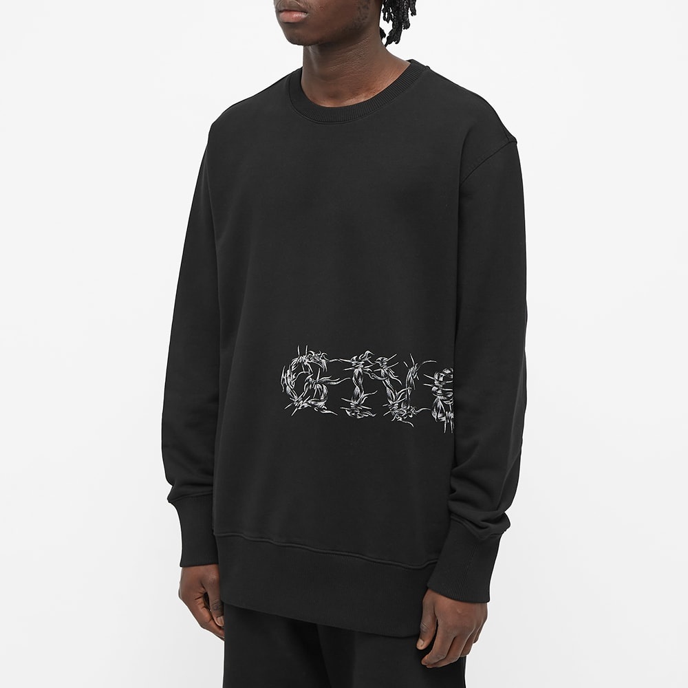 Givenchy Logo Barbed Wire Crew Sweat - 3