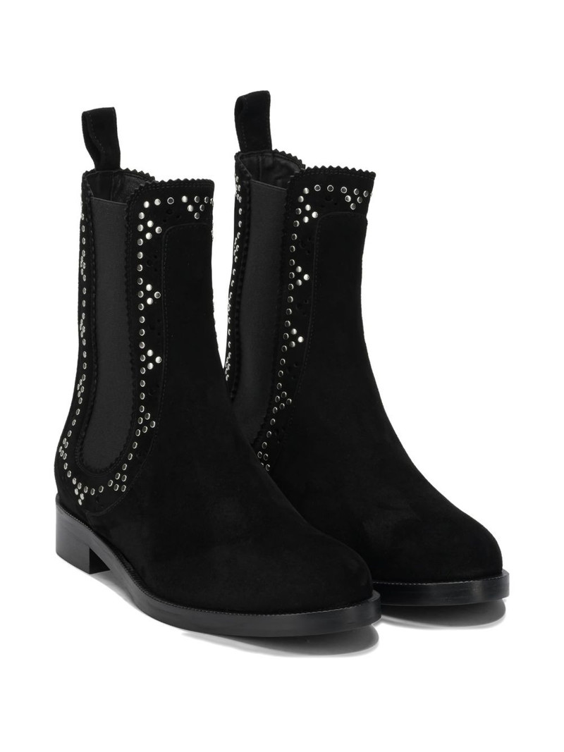 AQUAZZURA Skye studded boots outlook