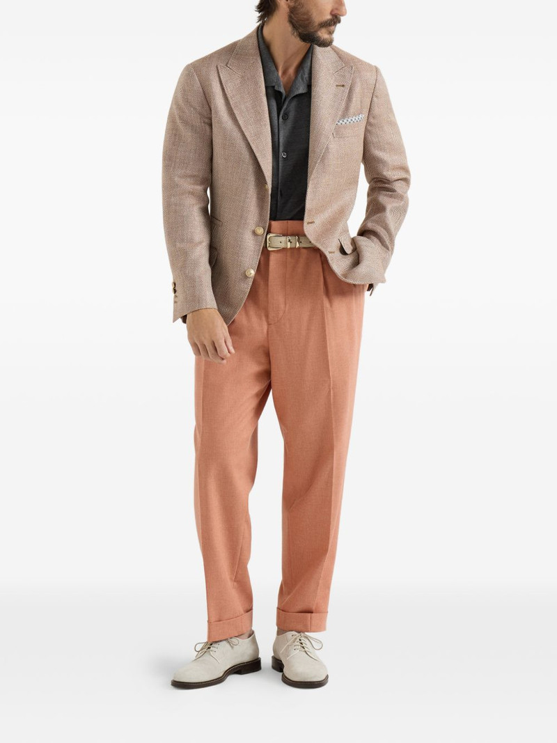 Brunello Cucinelli pleated trousers outlook