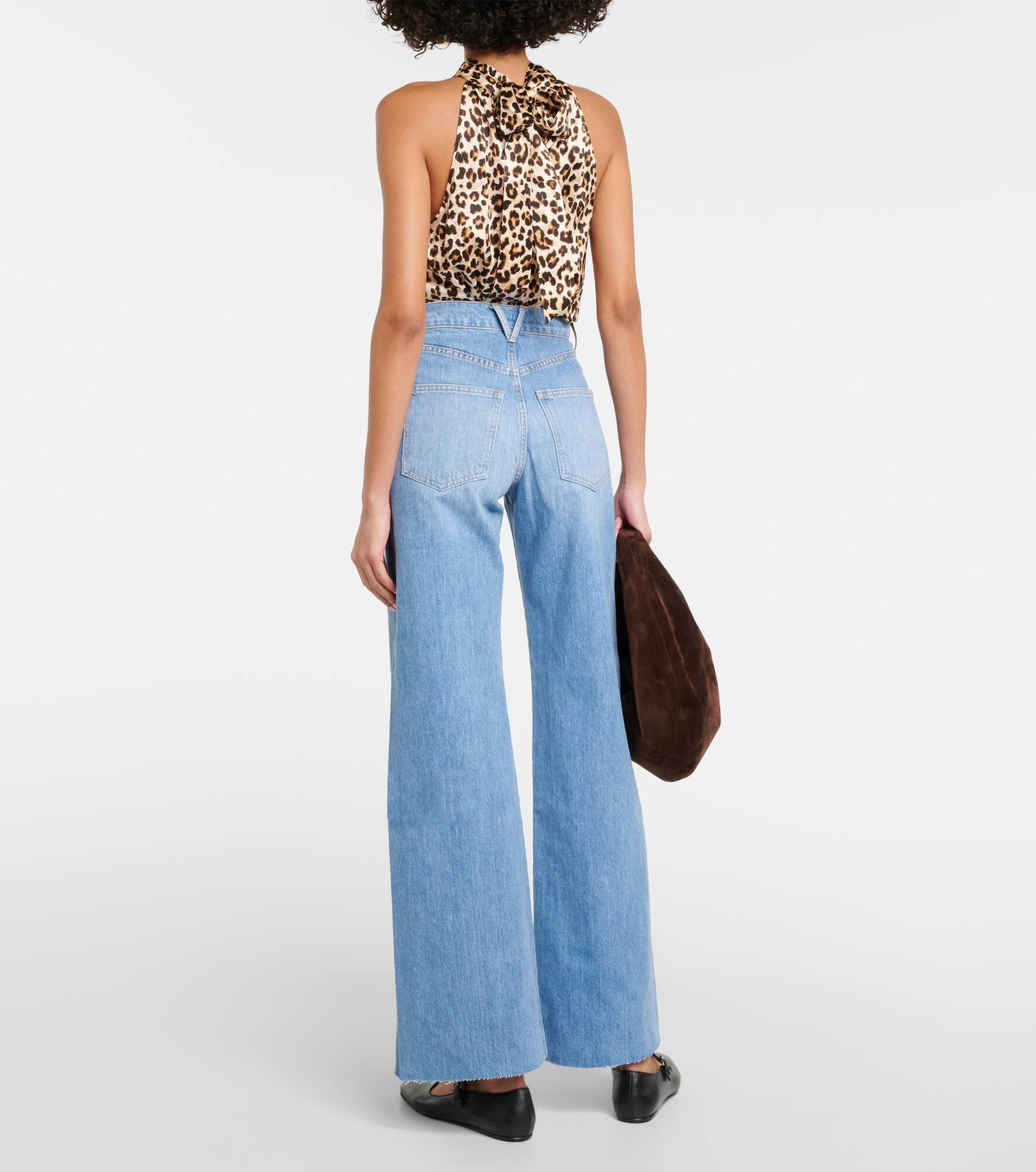 Taylor high-rise wide-leg jeans - 3