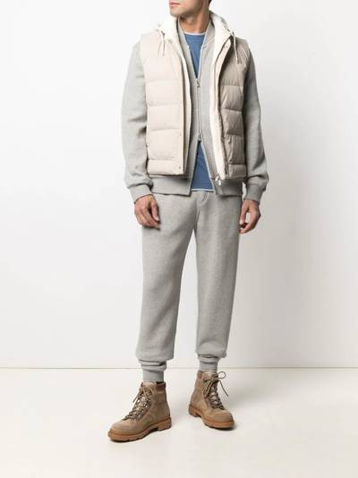 Brunello Cucinelli drawstring track pants outlook