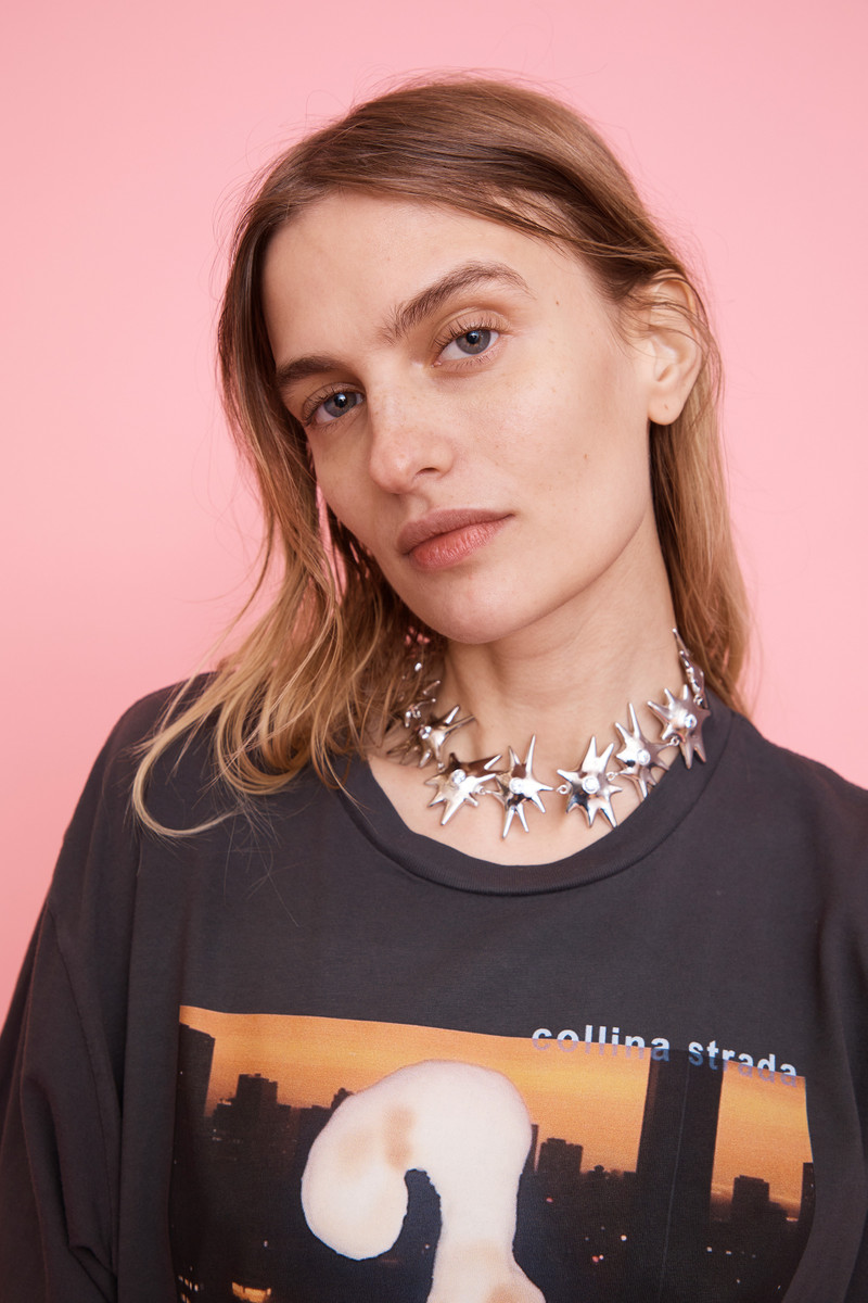 Collina Strada CRYSTAL CLEAR STARRY NECKLACE outlook