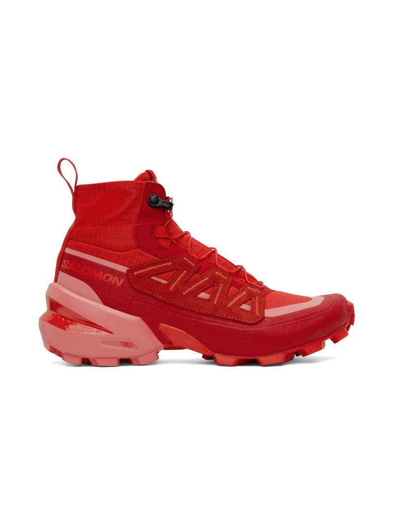 Red Salomon Edition Cross Hike Sneakers - 1