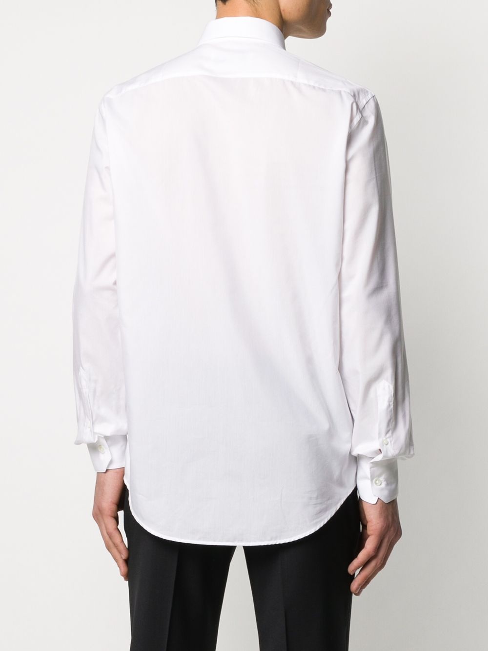 concealed placket shirt - 4