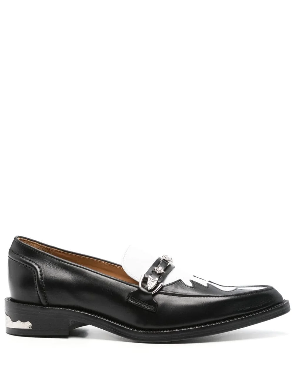 stud-detailed loafers - 1