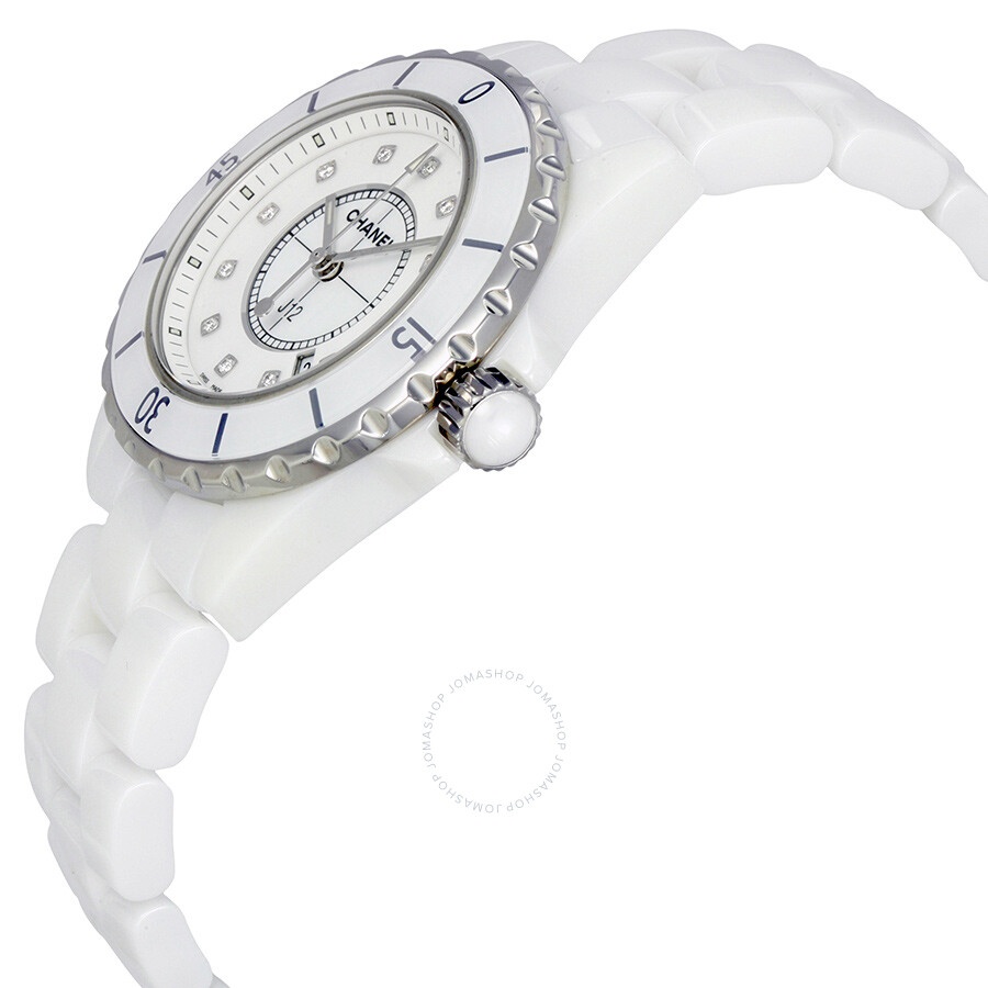 Chanel H1628 J12 Diamonds Ladies Watch - 2