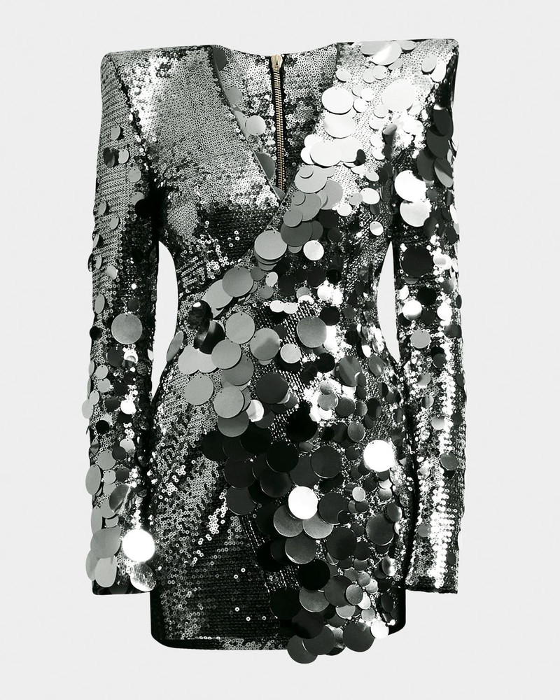 The Shimmer Sequined Mini Dress 1