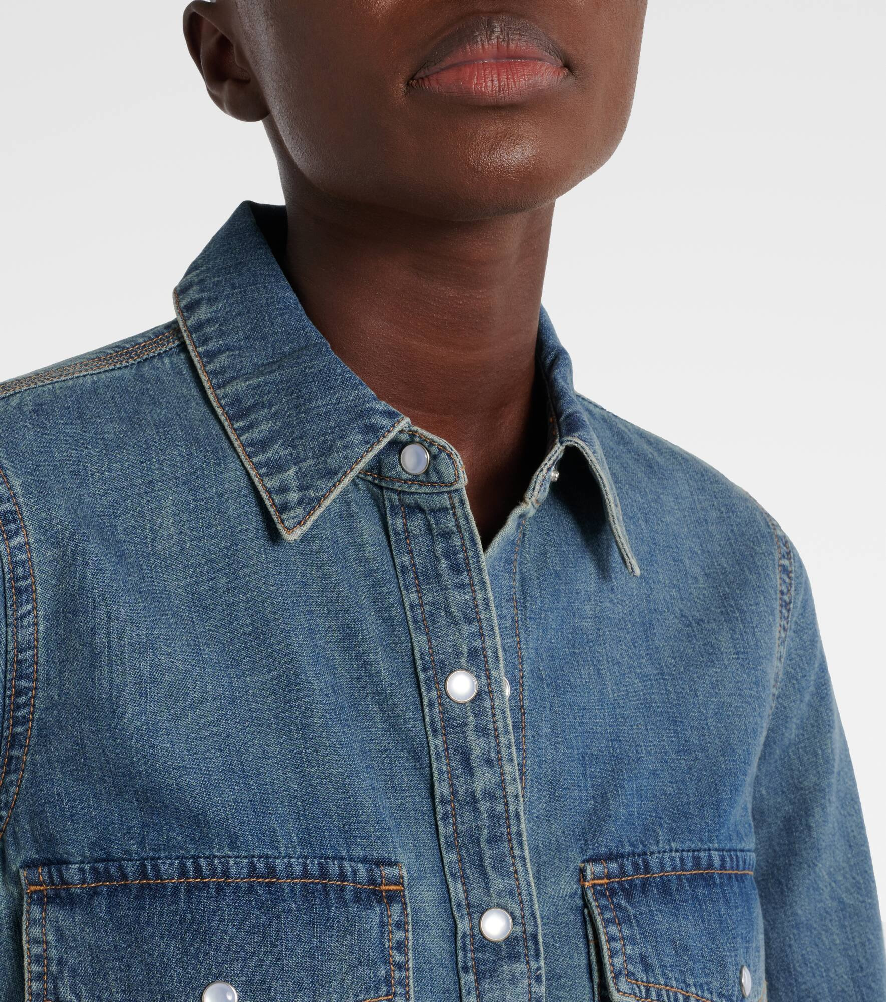 Noah denim shirt - 4