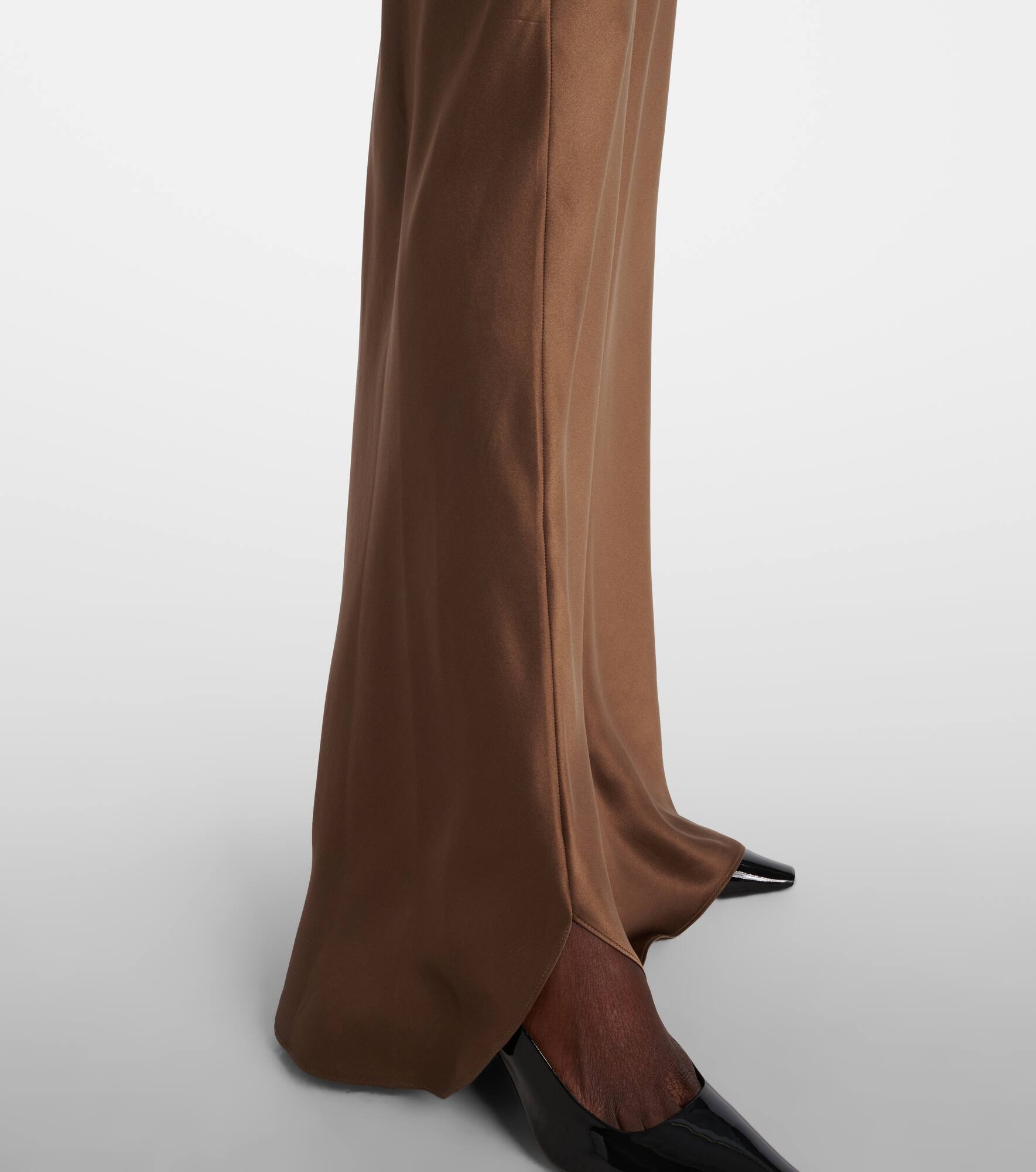 Cami silk charmeuse slip dress - 5