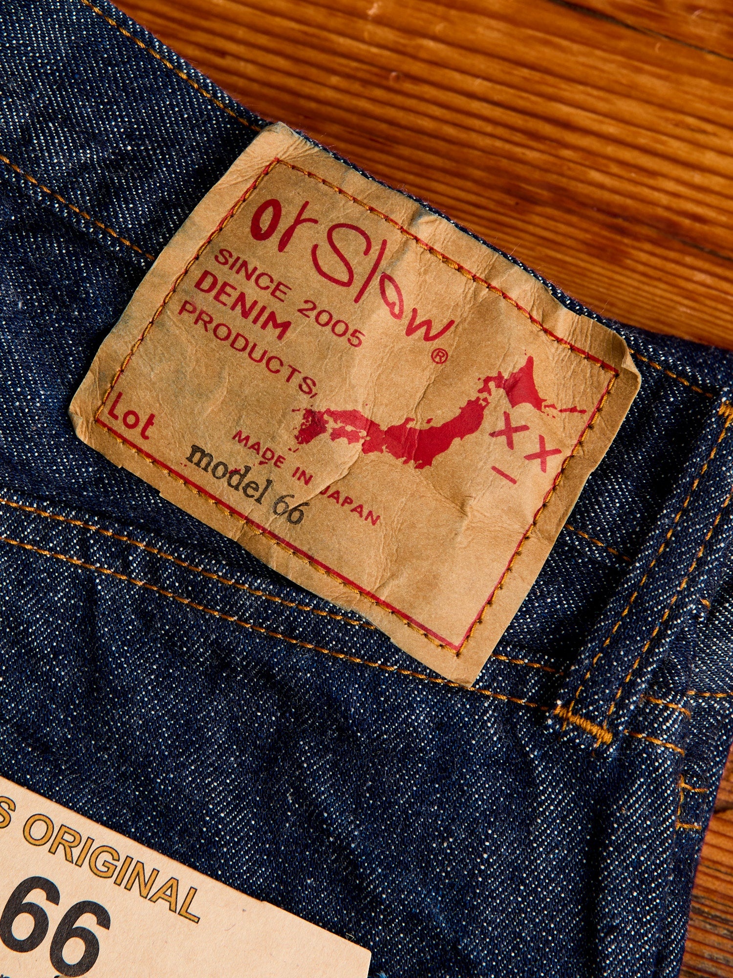 "Model 66" 14oz Selvedge Denim - Straight Fit - 4