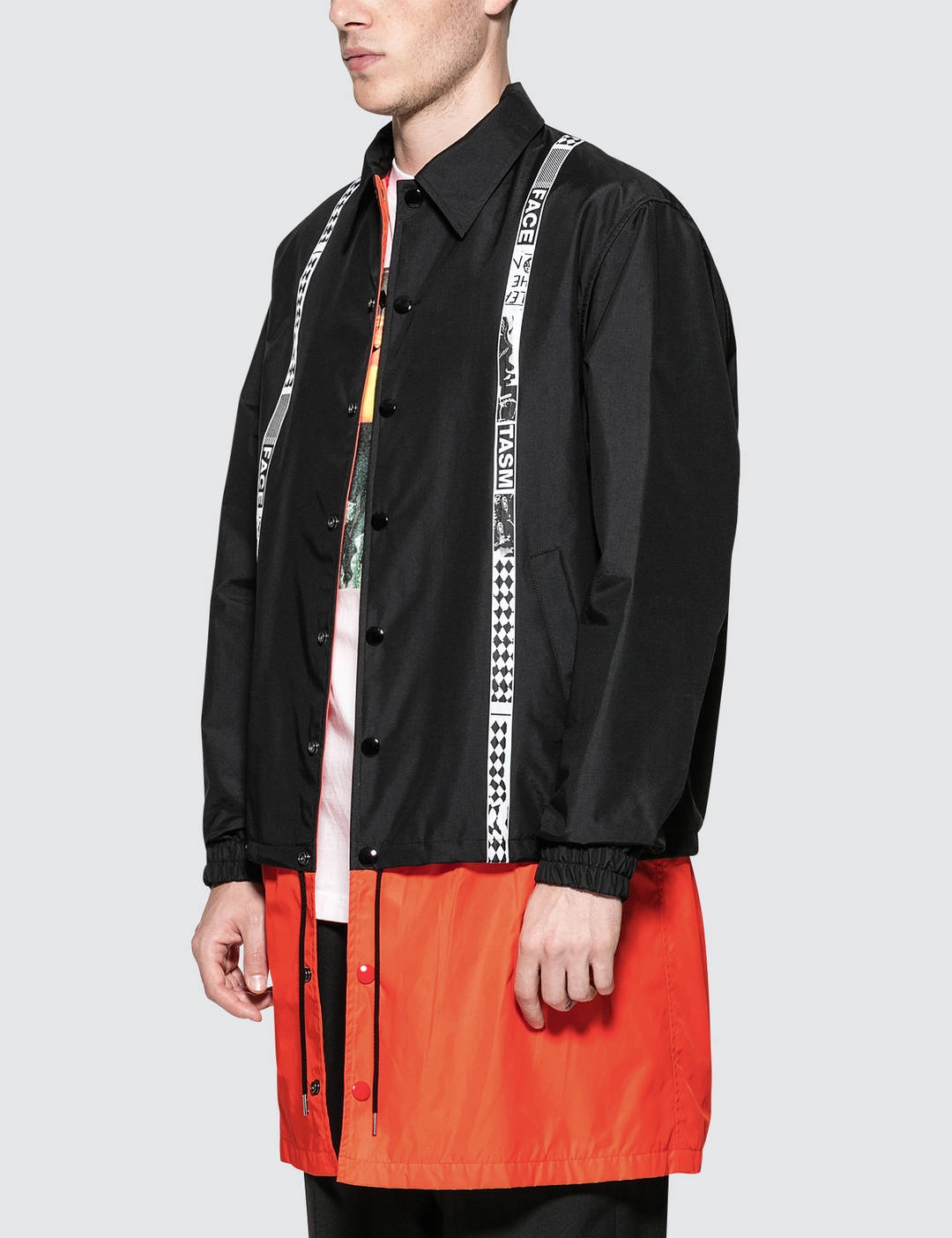 Face Long Coach Jacket - 2