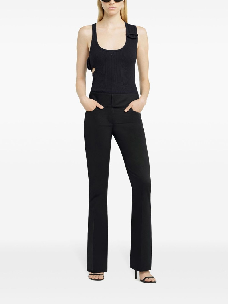 courrèges 90's ribbed tank top outlook