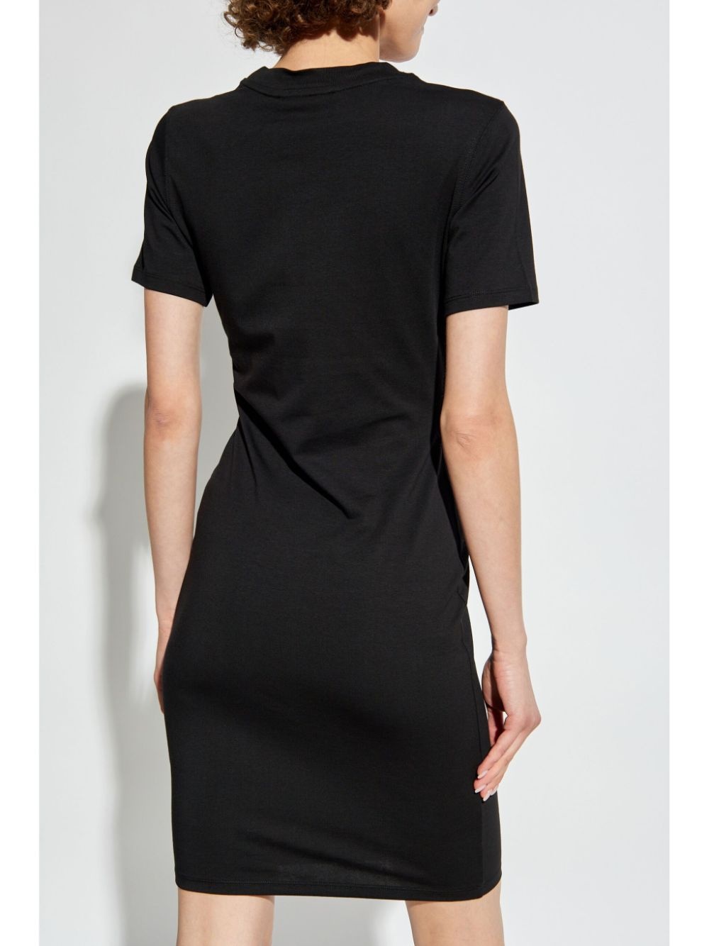 logo-embellished mini dress - 4