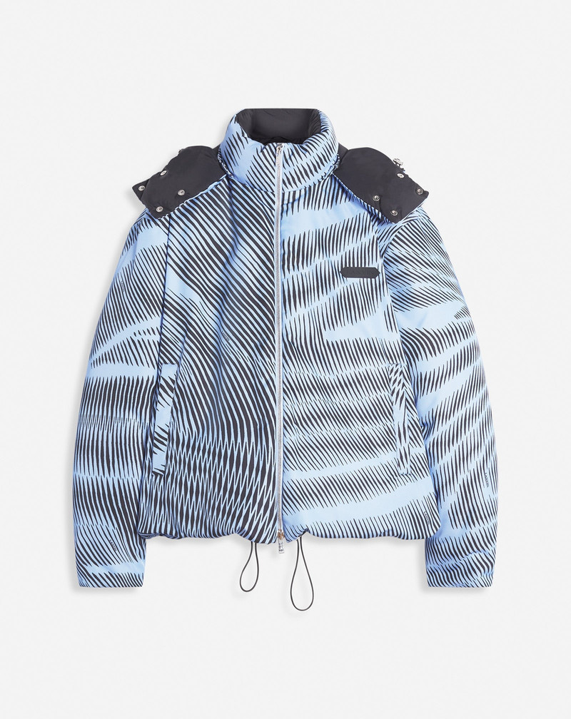 KINETIC PRINT DOWN JACKET 1