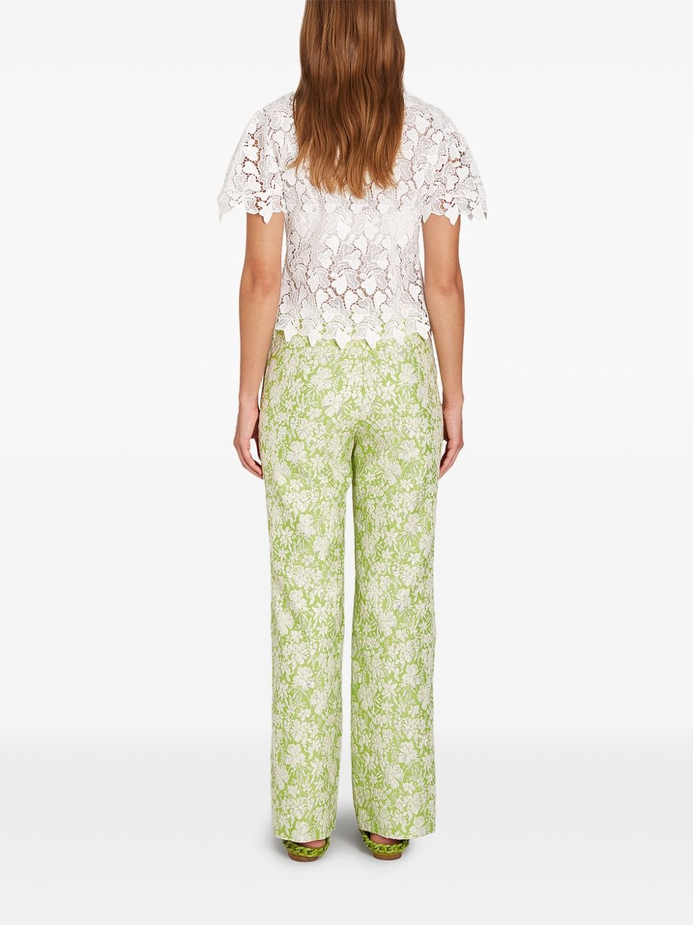 Tender Spring Cloque trousers - 4